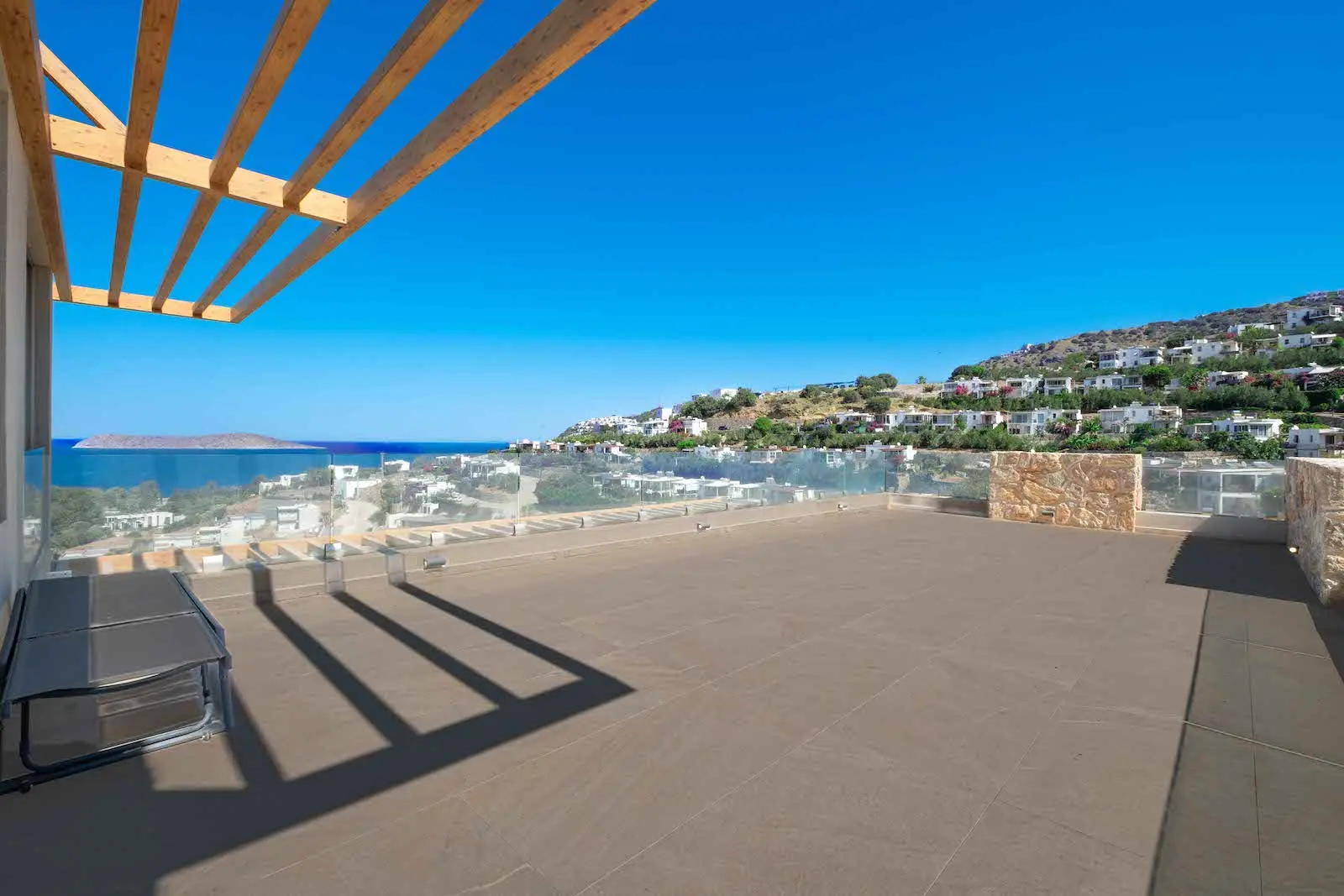 Roof terrace